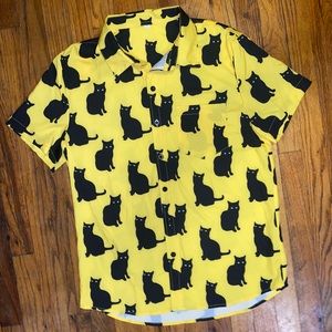 Cat print shirt